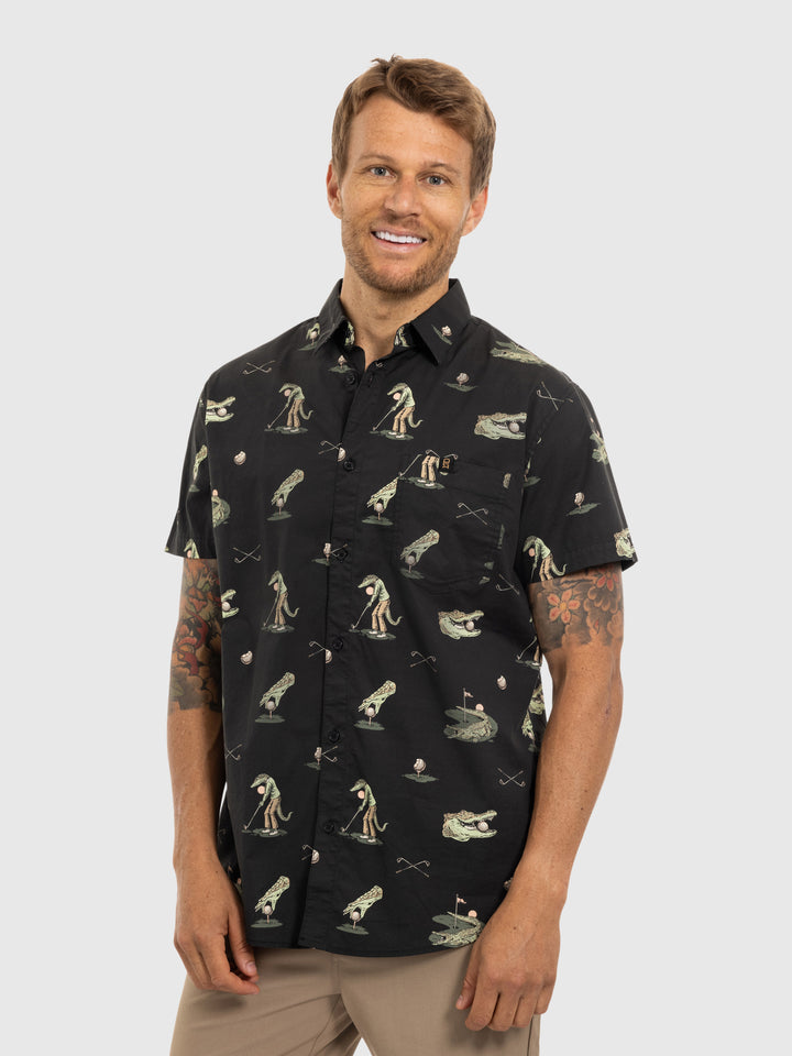 TEAMLTD Gilmore Button Up | Black