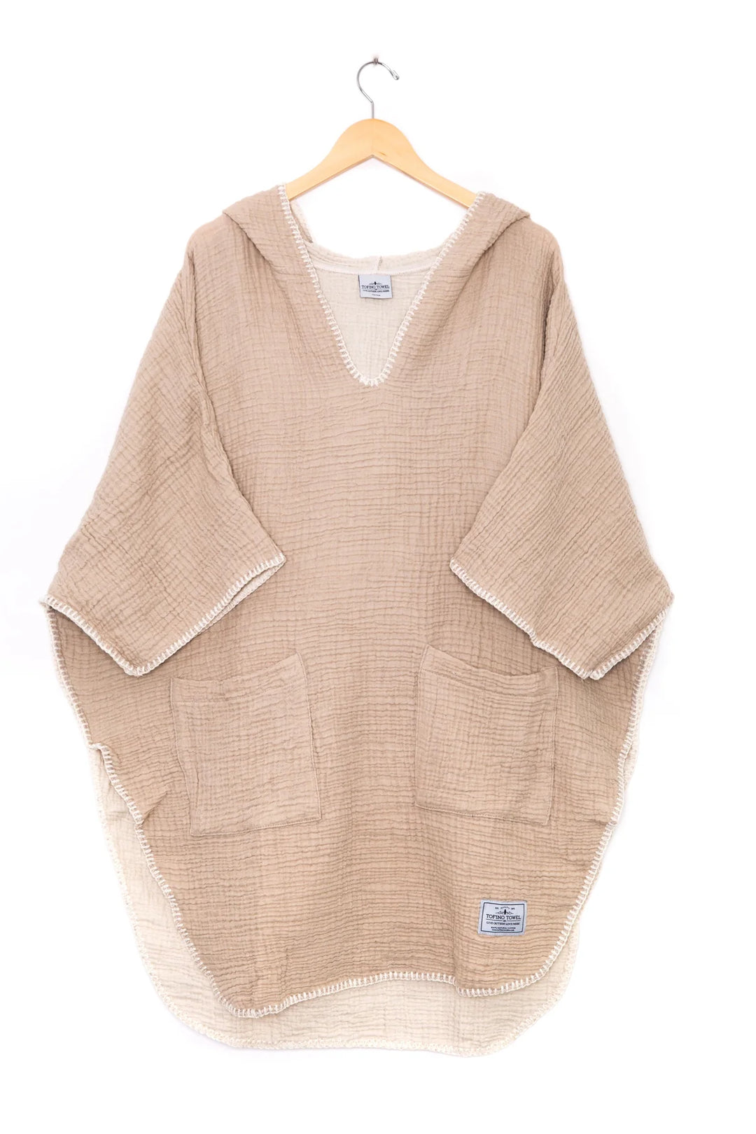 Tofino Towel | Cocoon Surf Poncho | Tan