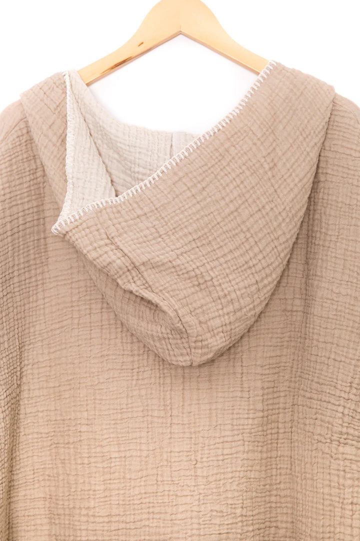 Tofino Towel | Cocoon Surf Poncho | Tan