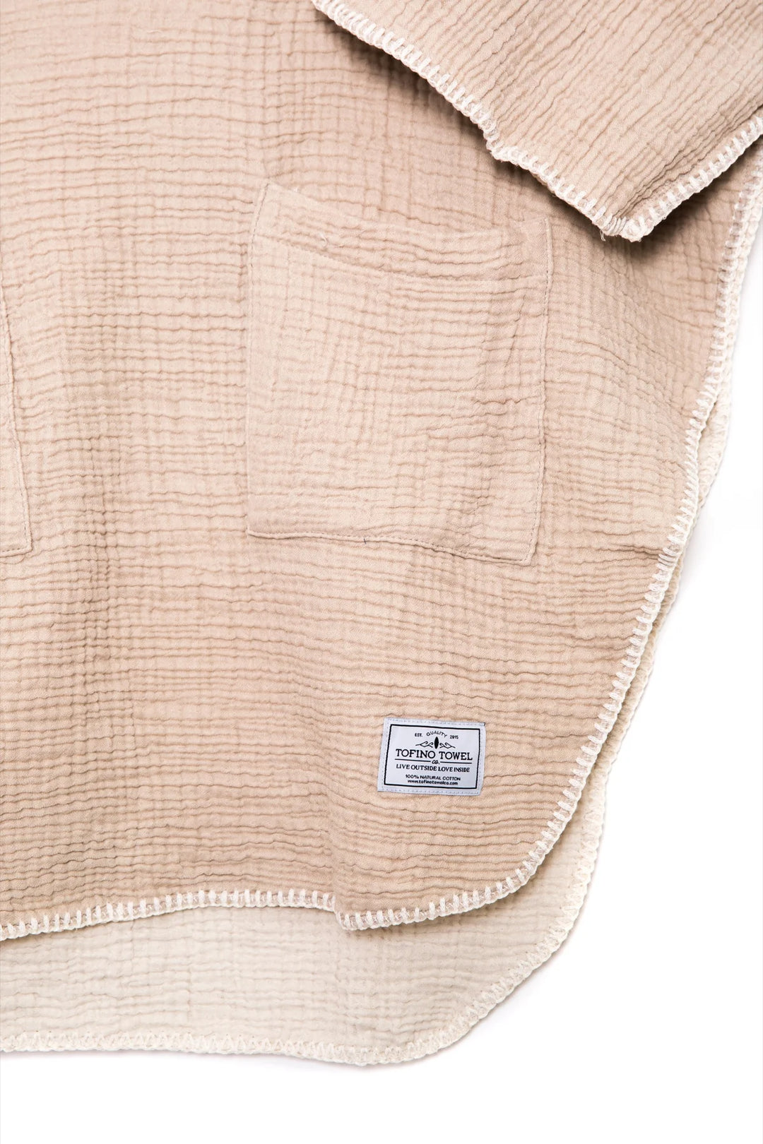 Tofino Towel | Cocoon Surf Poncho | Tan
