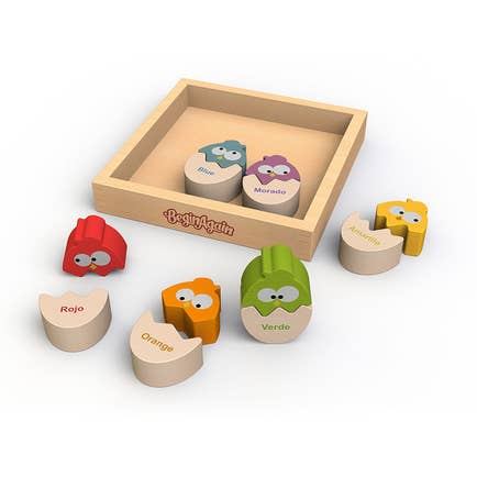 BEGIN AGAIN TOYS - Colour 'N Eggs
