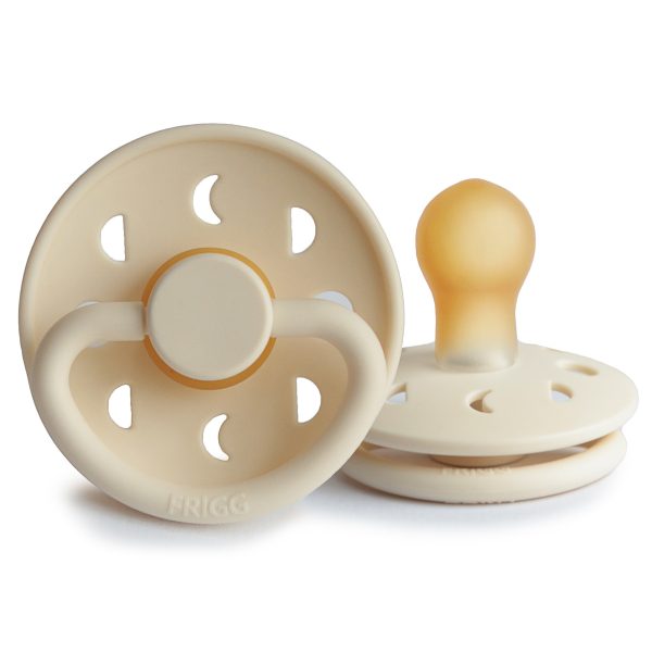 2 pack - FRIGG Natural Rubber Pacifier | 0-6 Months