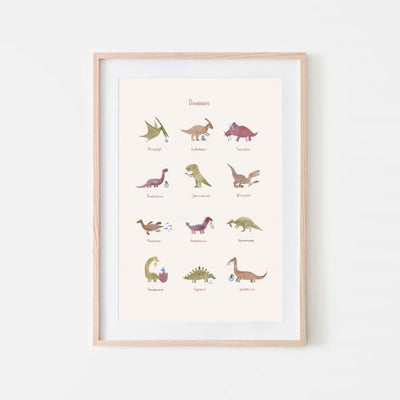 Dinosaur Poster | 11 x 17