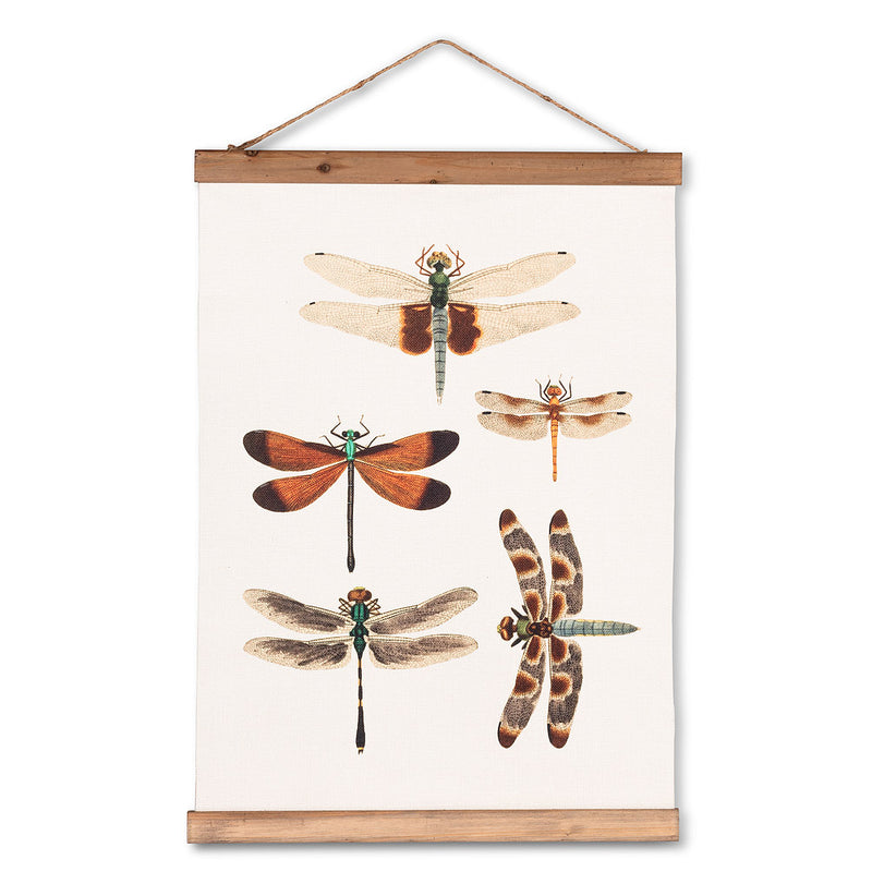 Dragonflies Canvas Scroll