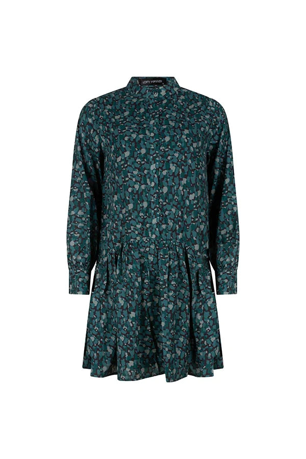 LOFTY MANNER | Simone Dress | blue dot