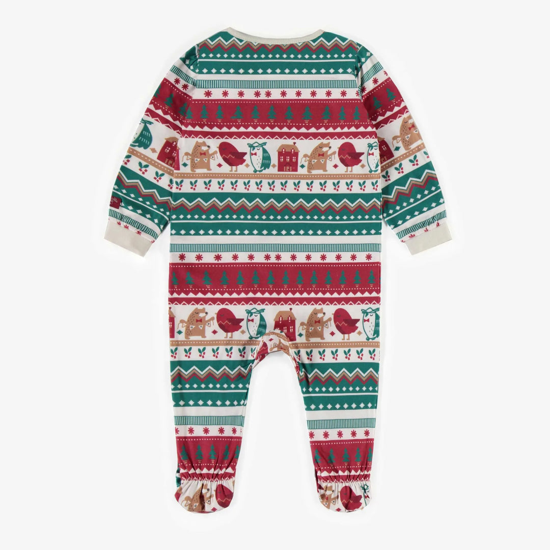 Souris Mini | Baby One-Piece Holiday Pajamas