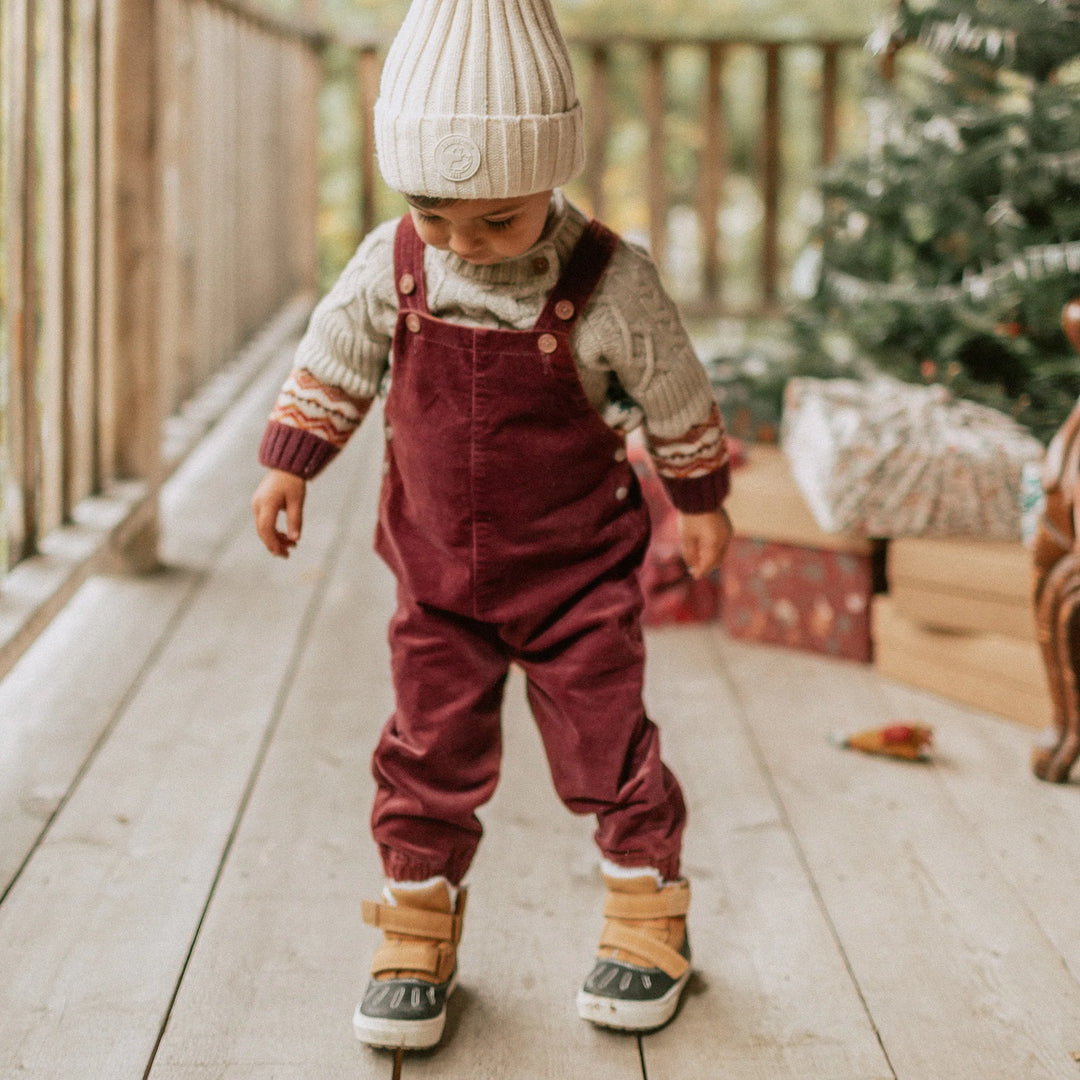 Souris Mini | Cream Knit Toque | Baby