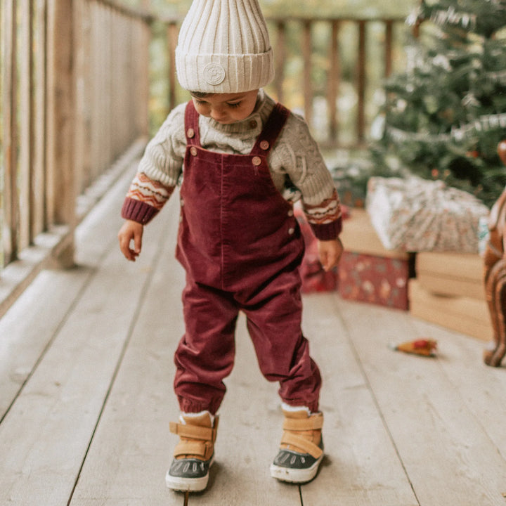 Souris Mini | Cream Knit Toque | Baby