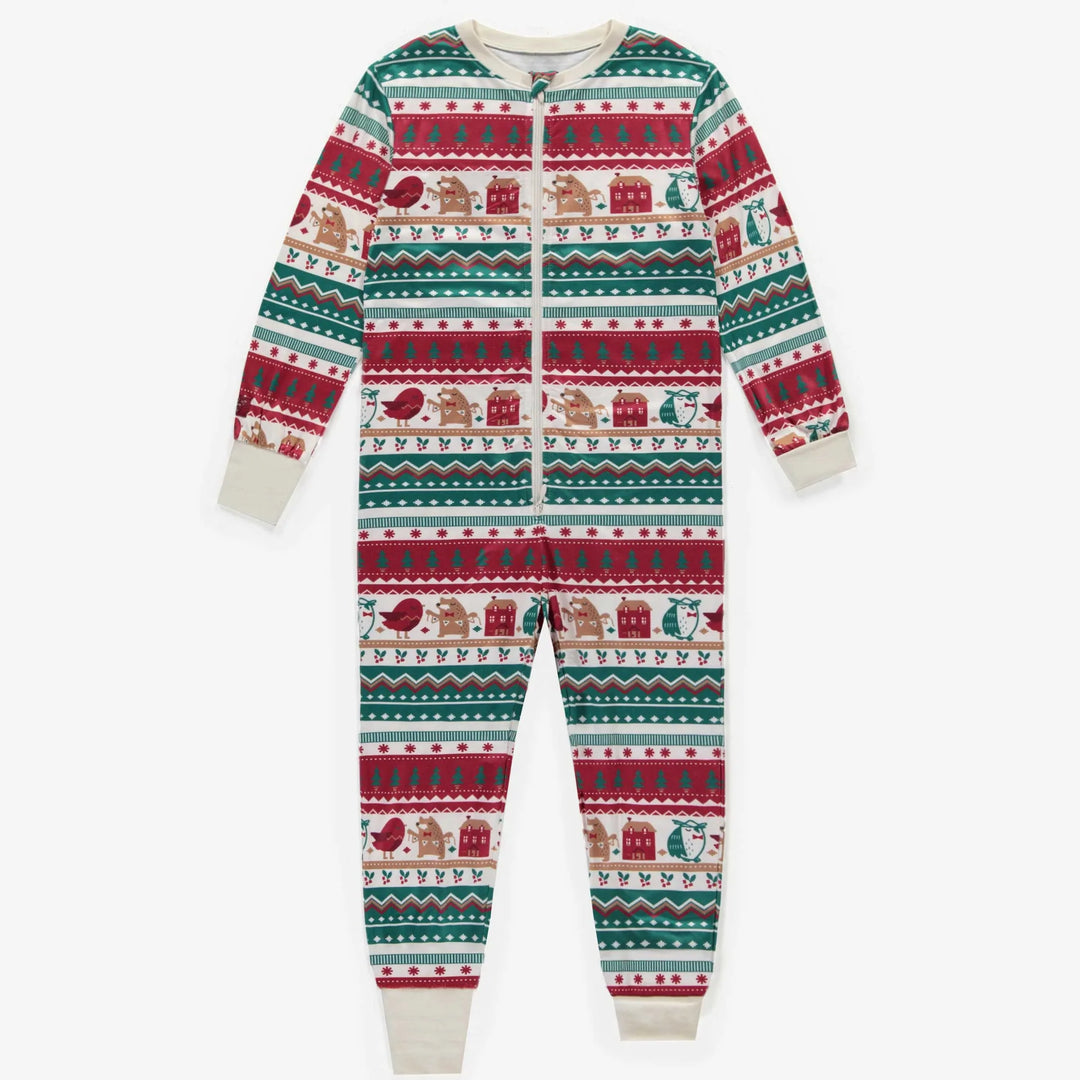 Souris Mini | Child's One-Piece Holiday Pajamas