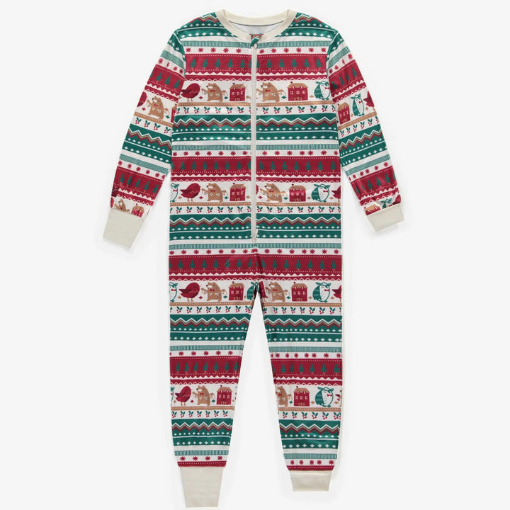 Souris Mini | Child's One-Piece Holiday Pajamas