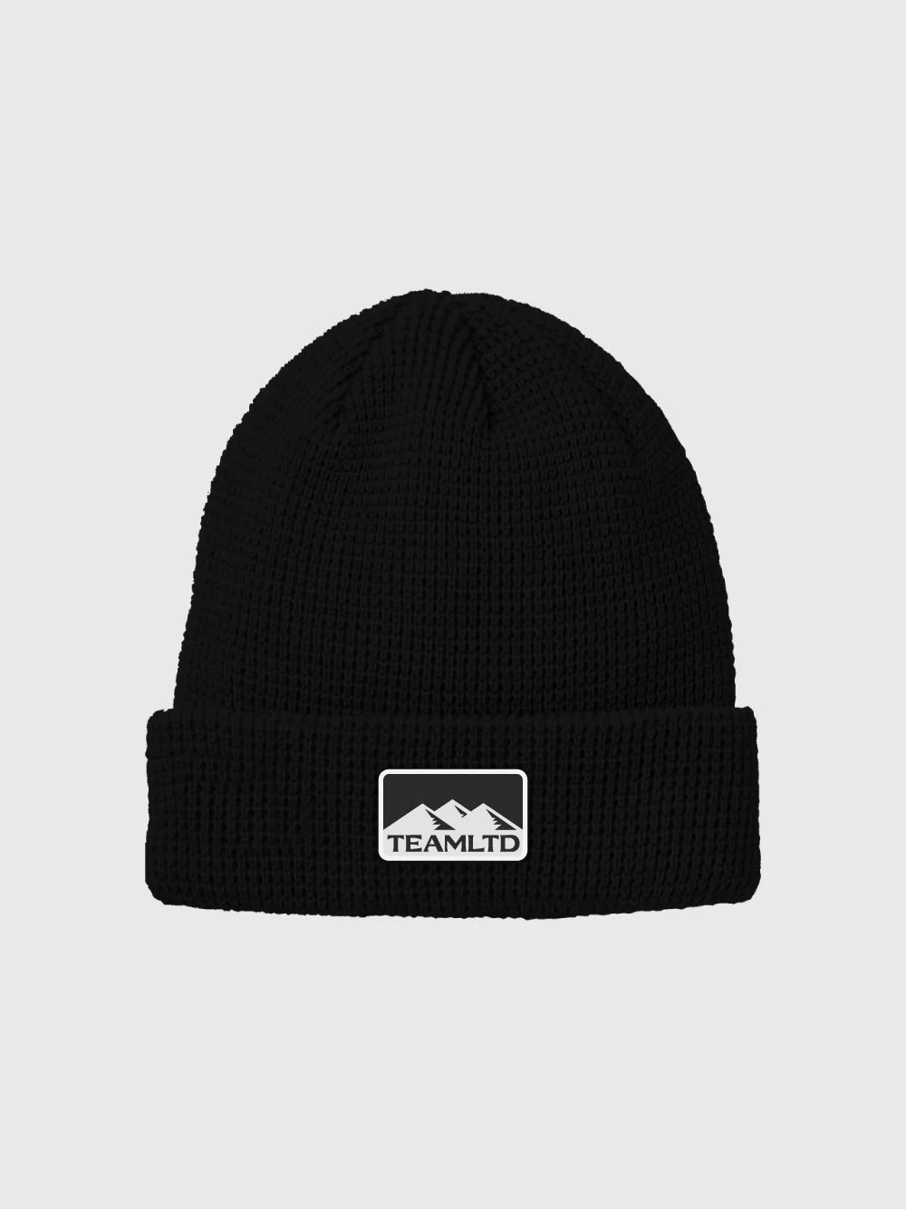 Peaks Waffle Toque - Black