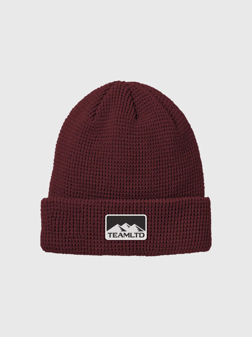 Peaks Waffle Toque - Burgundy