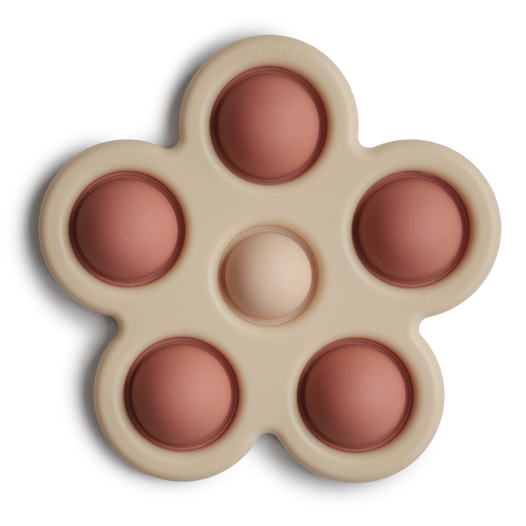 Flower Press Toy - Rose/Blush/Shifting Sand