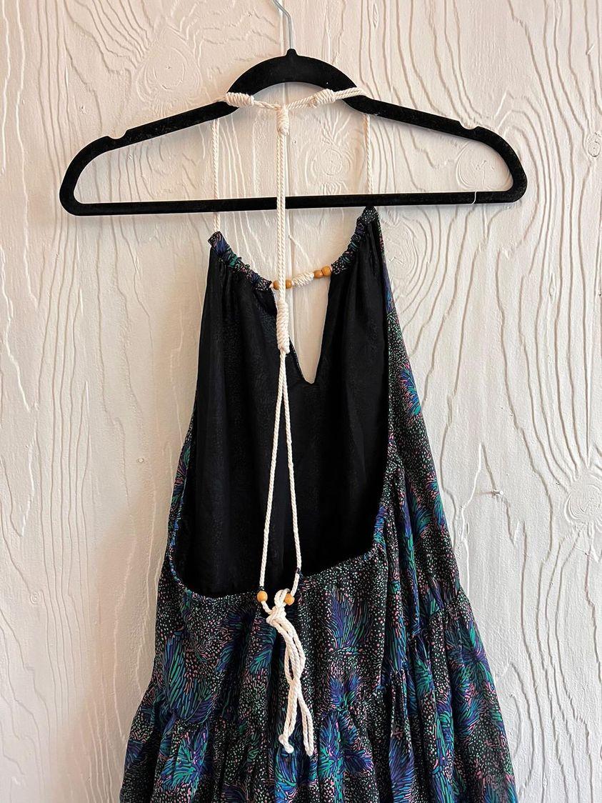 The Korner | Black and Green Dress