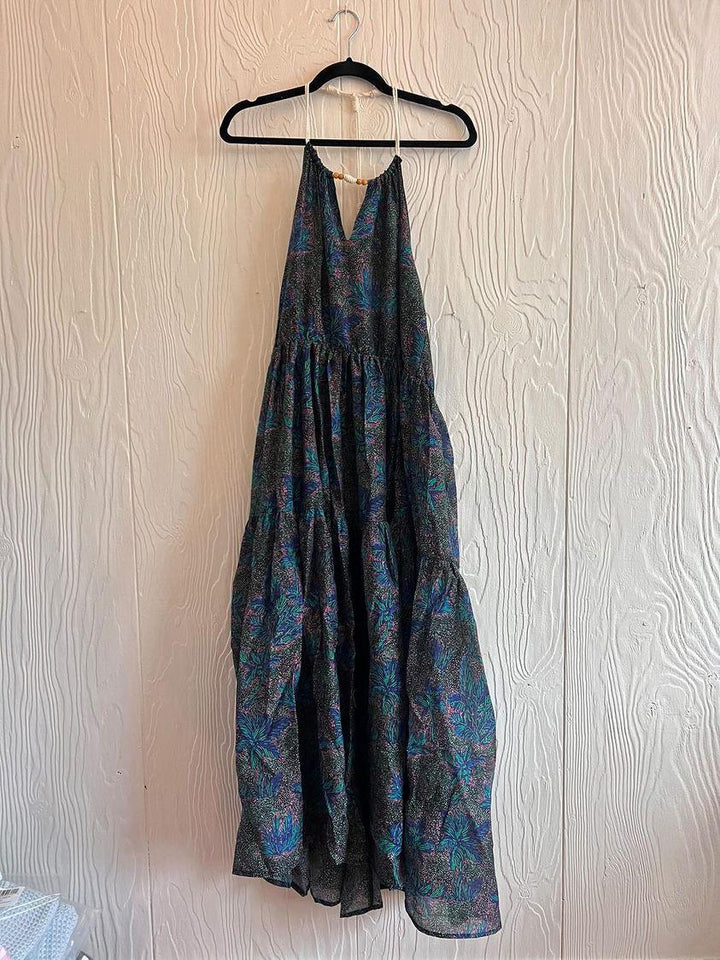 The Korner | Black and Green Dress