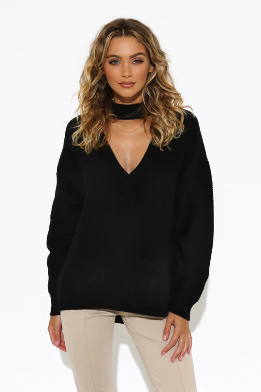 MADISON THE LABEL | Frida Knit | Black
