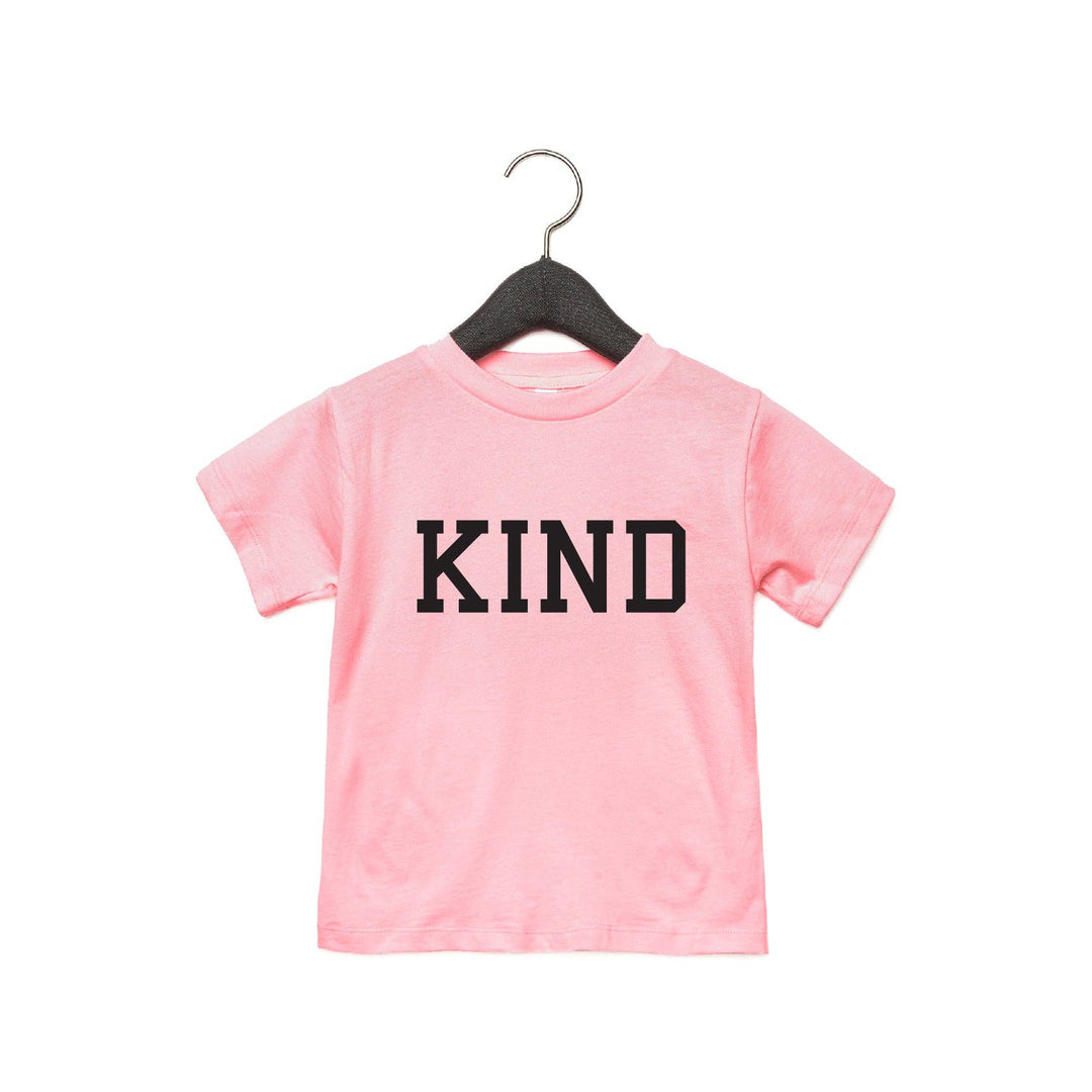 Portage & Main | Kid's Kind Tee - Light Pink