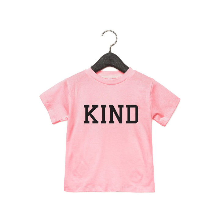 Portage & Main | Kid's Kind Tee - Light Pink