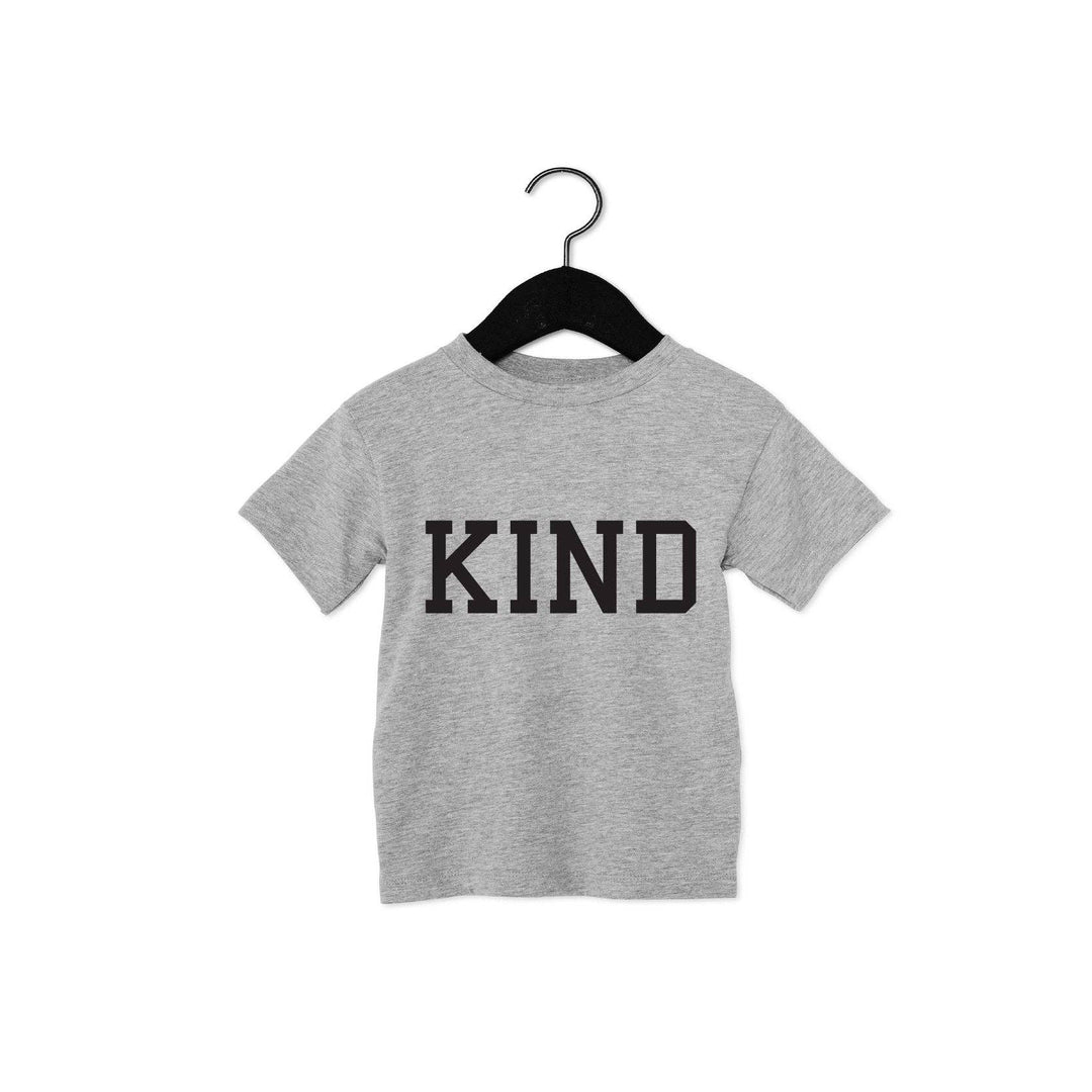 Portage & Main | Kid's Kind Tee - Grey