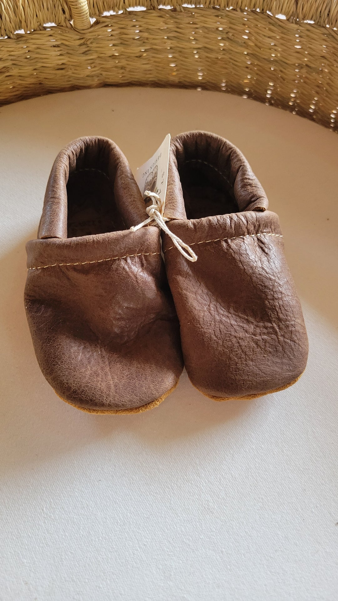 Baby Loafers Shoe - Carob (Dark Brown)