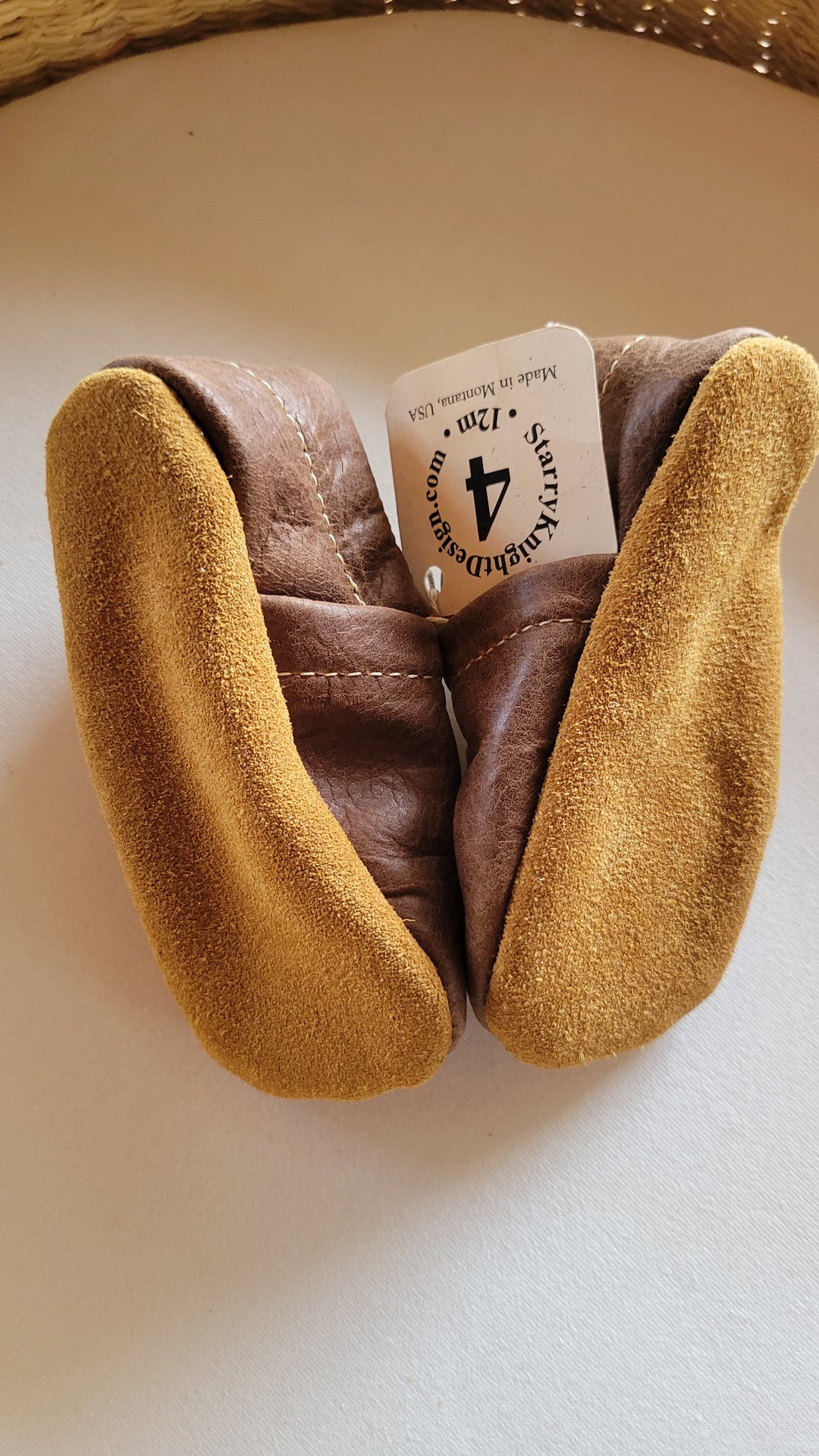 Baby Loafers Shoe - Carob (Dark Brown)