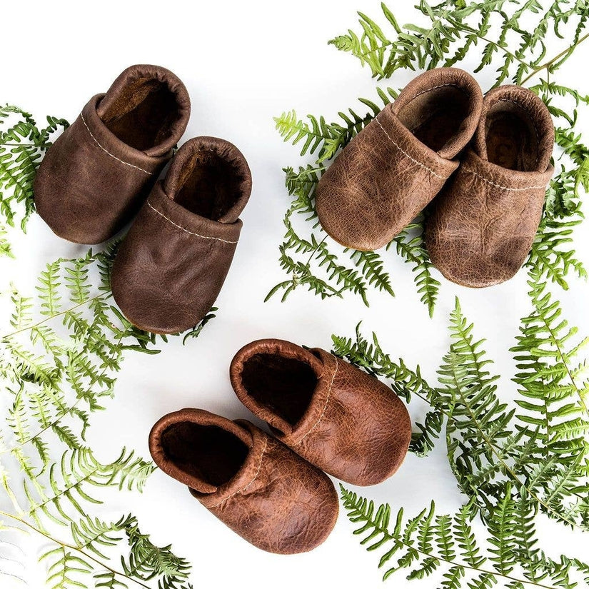 Baby Loafers Shoe - Rust