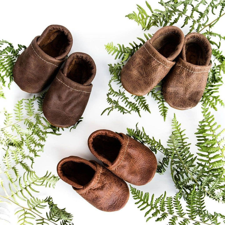 Baby Loafers Shoe - Rust
