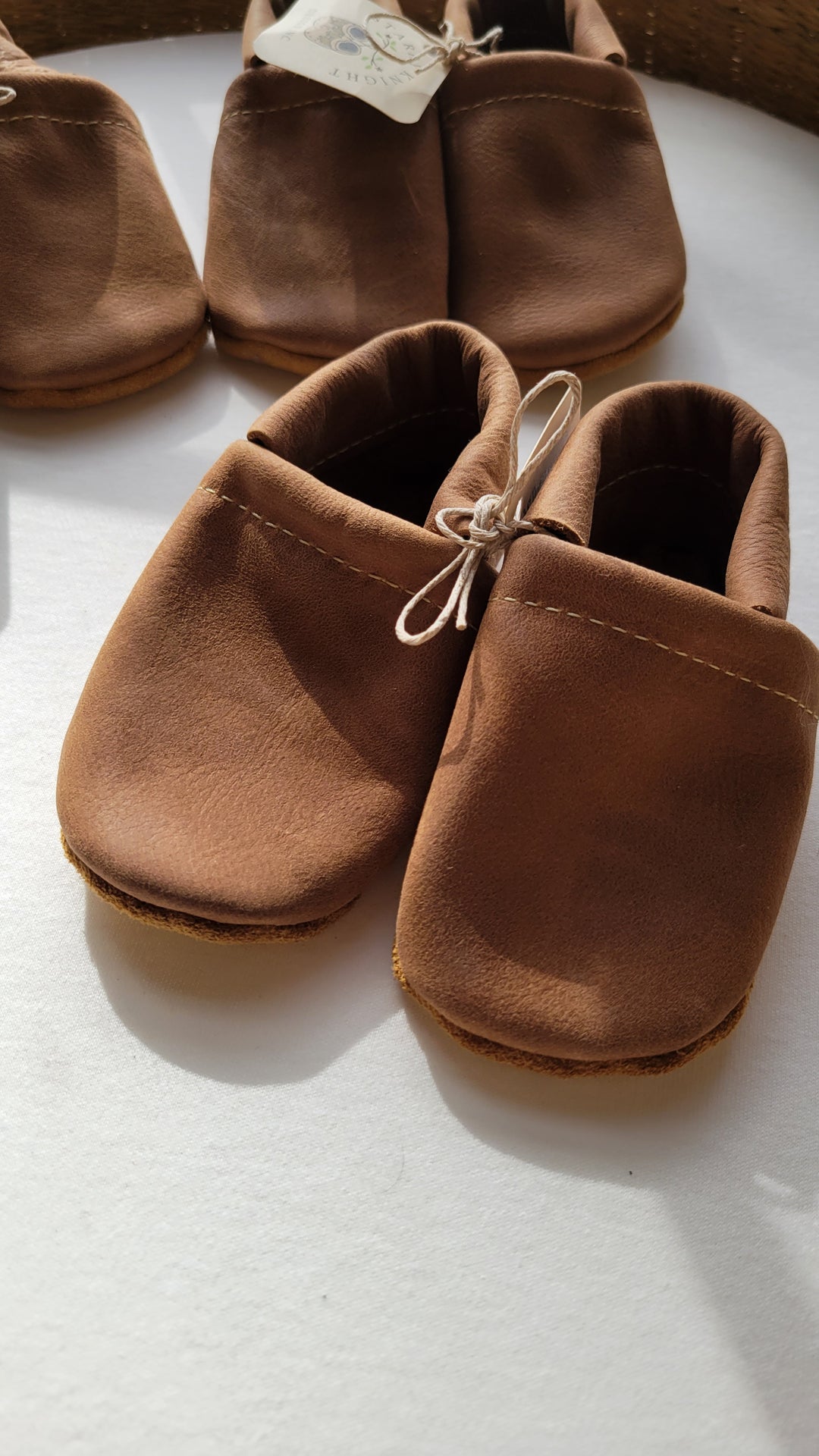 Baby Loafers Shoe - Wood (Light Brown)