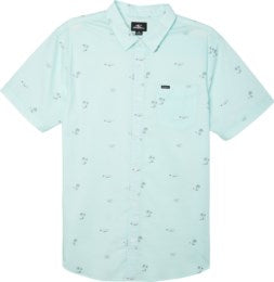 O'NEILL Men's Tame Button Up Shirt - Jade