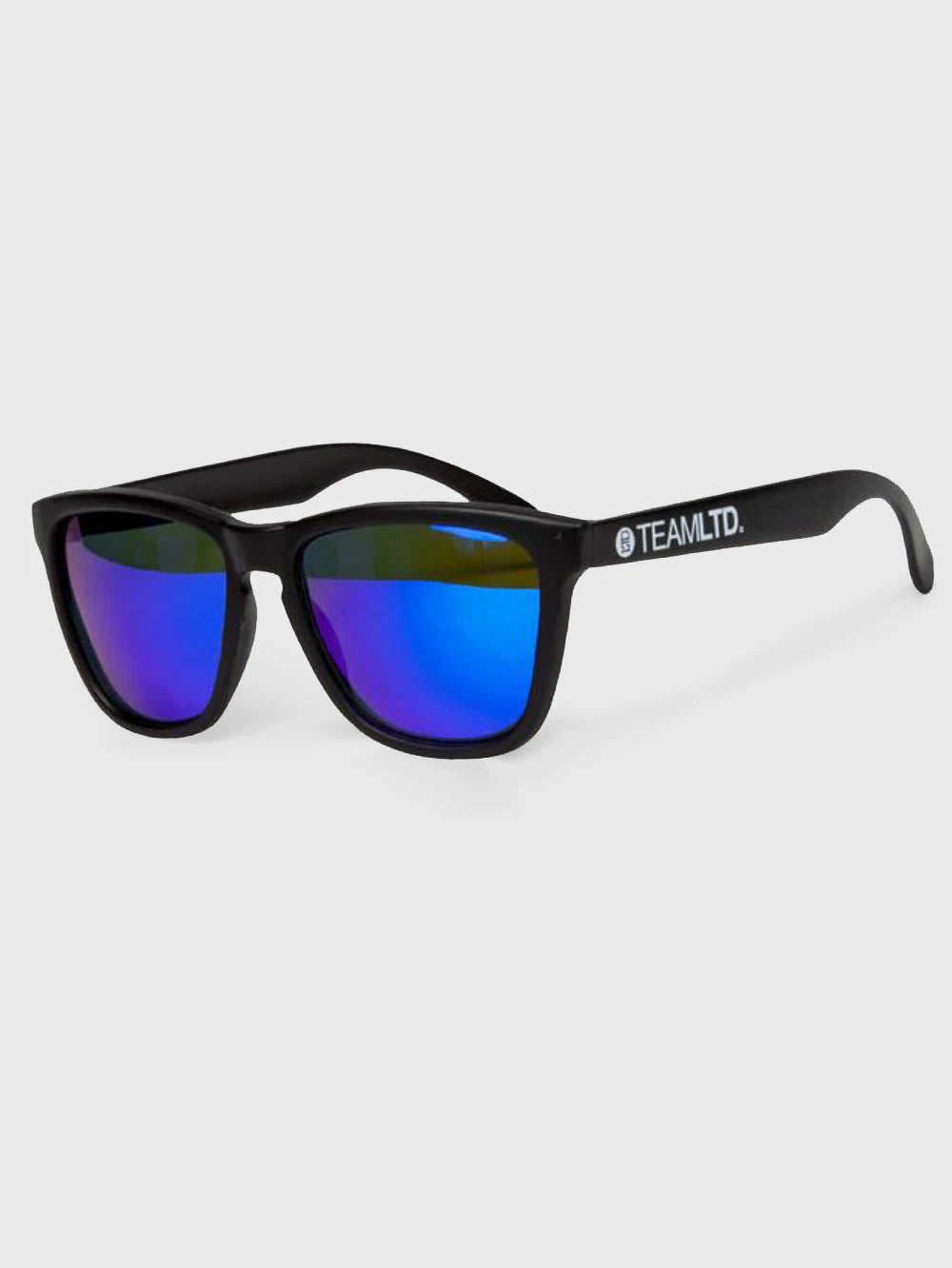 Matte Black & Blue Summer Shades