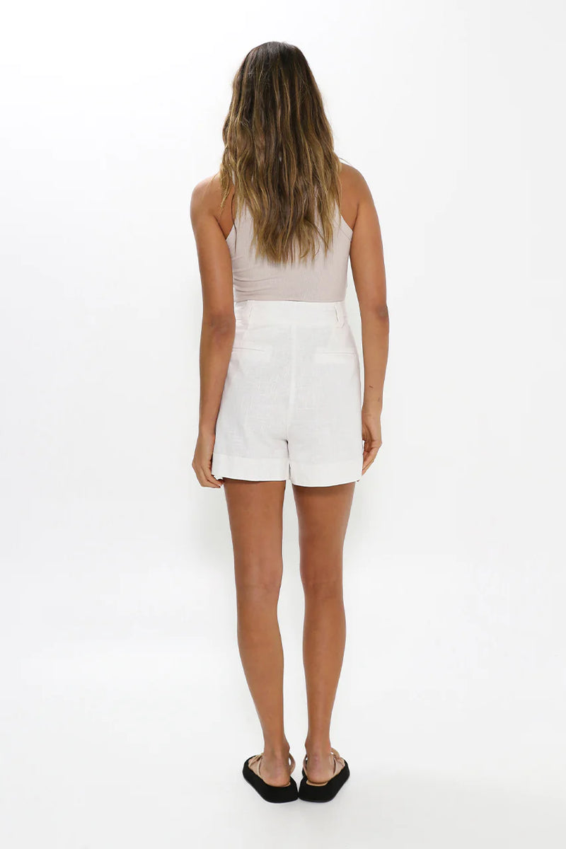 MADISON THE LABEL - Milly Short | White