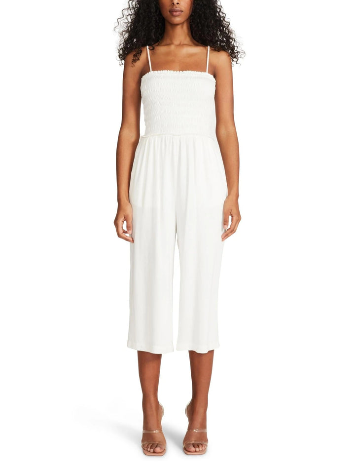 Steve Madden | Natural Beauty Jumpsuit - White