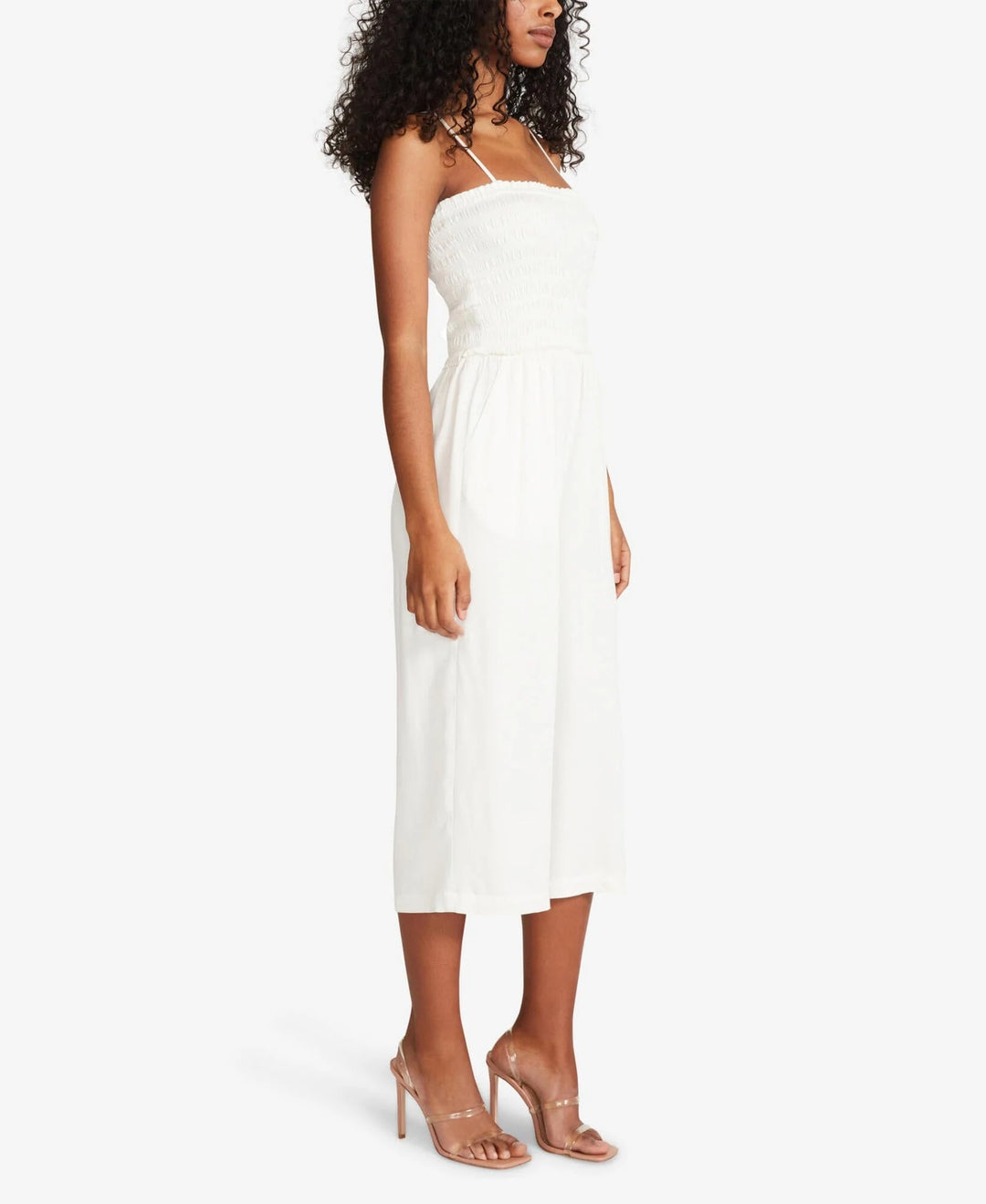 Steve Madden | Natural Beauty Jumpsuit - White