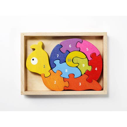 BEGIN AGAIN TOYS - Number Snail Puzzle