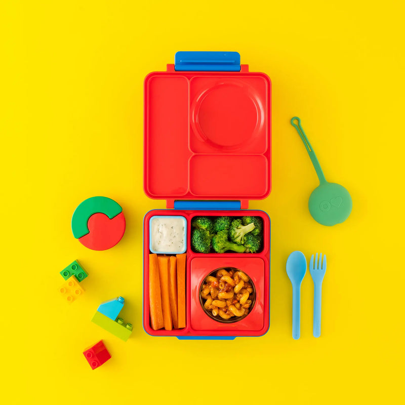 Omiebox Insulated Lunch Box - Scooter Red LIMITED AVAILABILITY