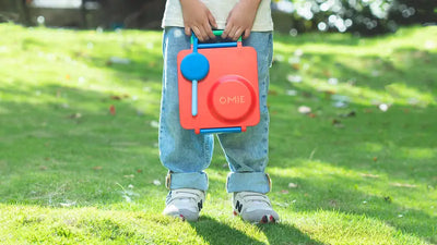 Omiebox Insulated Lunch Box - Scooter Red LIMITED AVAILABILITY