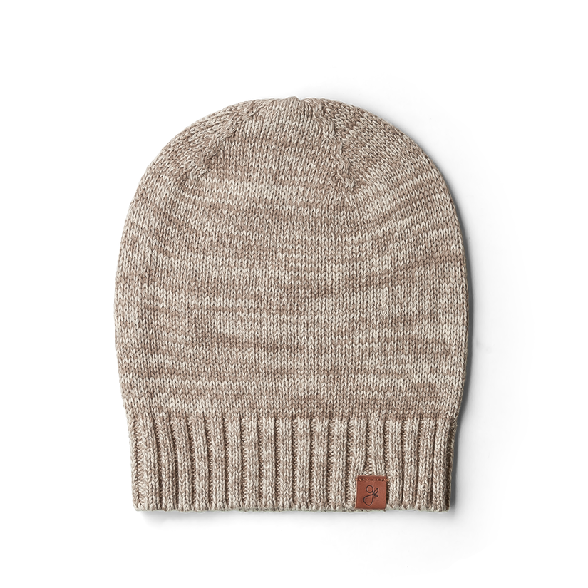 Goumikids | Organic Cotton Knit Beanie - Pecan