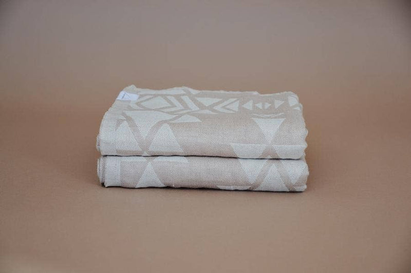 Oversized Turkish Towel - Willow Jacquard
