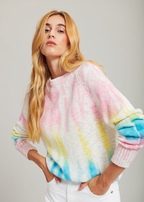 JOHN + JENN Phoenix Raglan | Rainbow Glaze