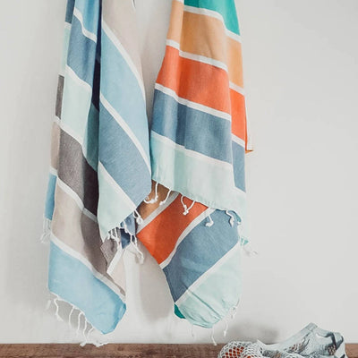 Thick Stripe Turkish Towel (3 colours available)