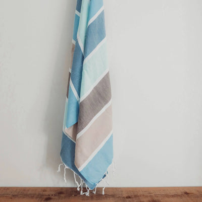 Thick Stripe Turkish Towel (3 colours available)