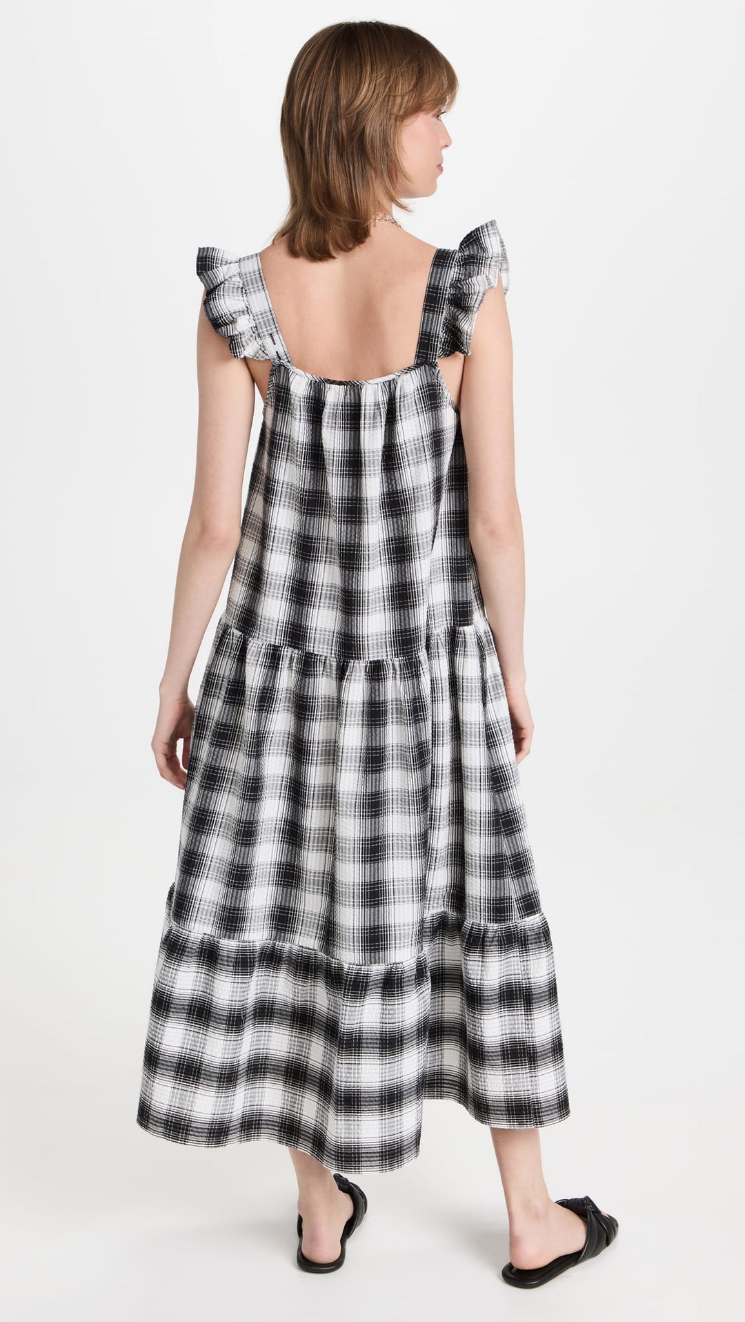 Steve Madden | Prairie Life Dress - Black Gingham