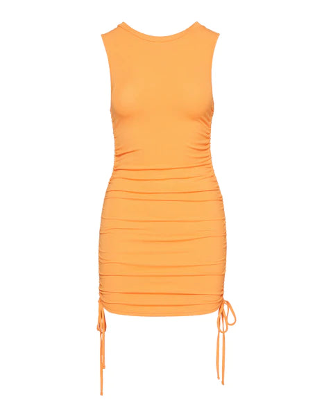 Steve Madden | Smokeshow Ruched Ribbed Mini Dress