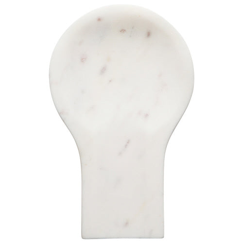 Spoon Rest - White Marble