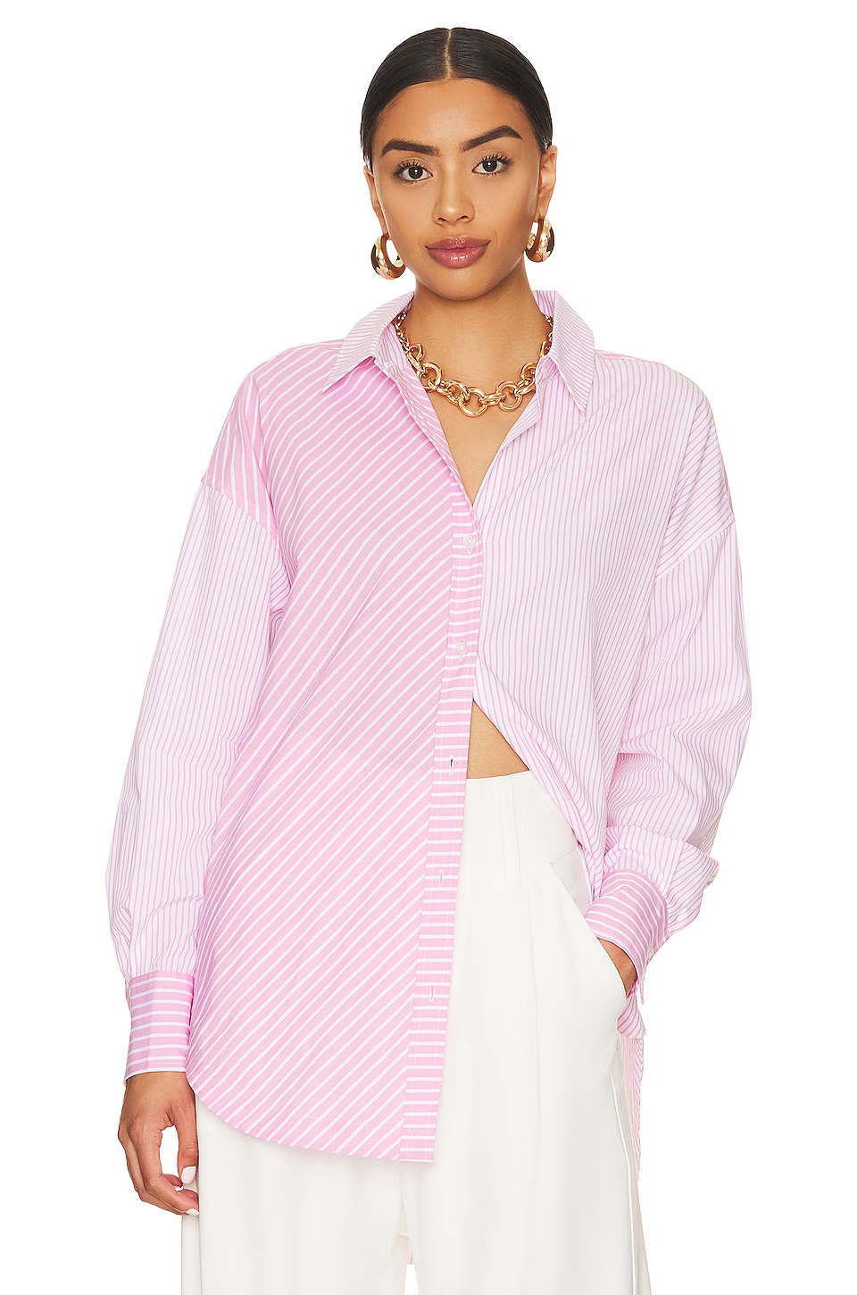Steve Madden | Poppy Top - Pink Stripe