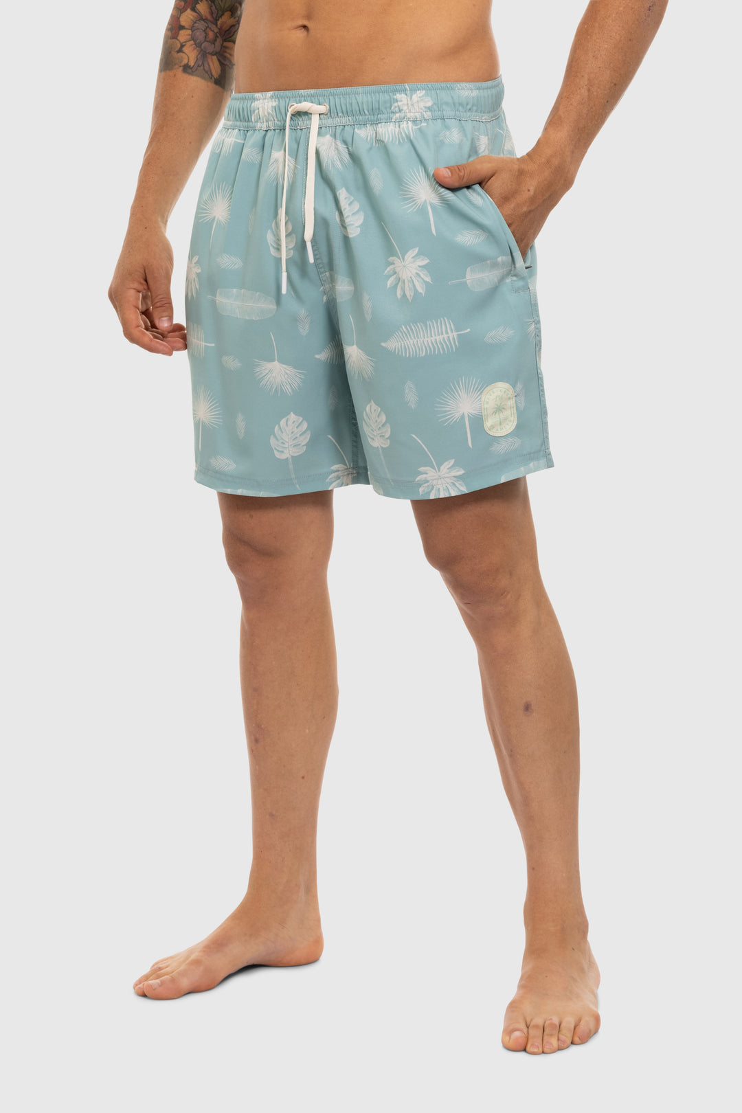 TEAMLTD Palm Swim Short | Agave