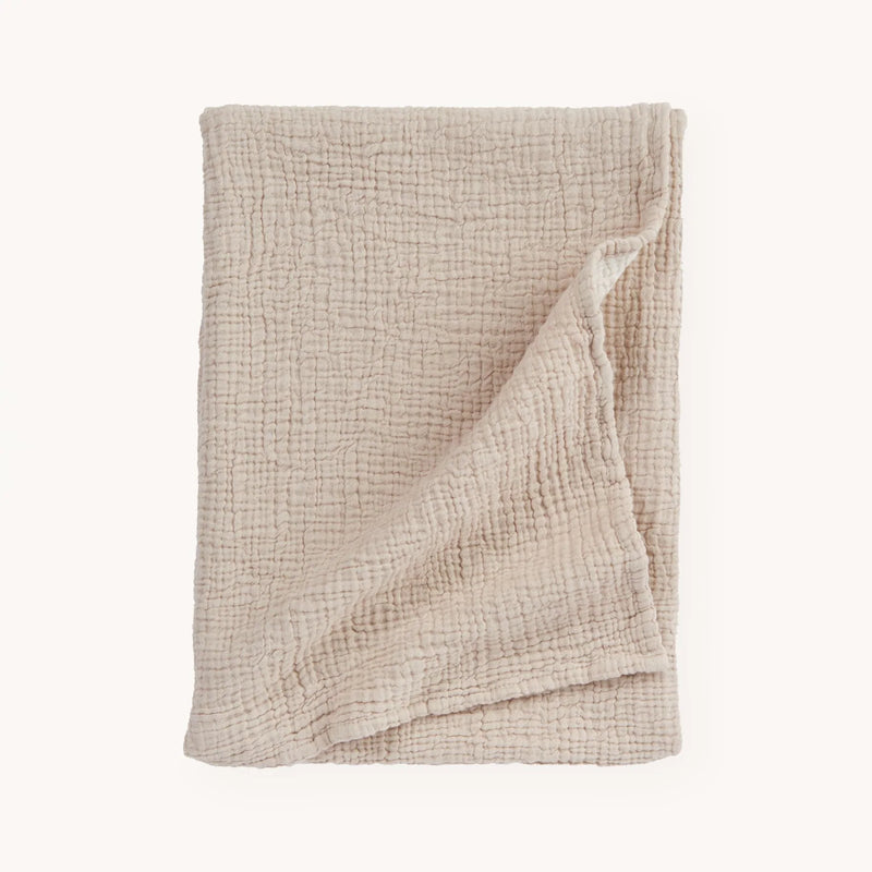 Crinkle Cotton Baby Blanket