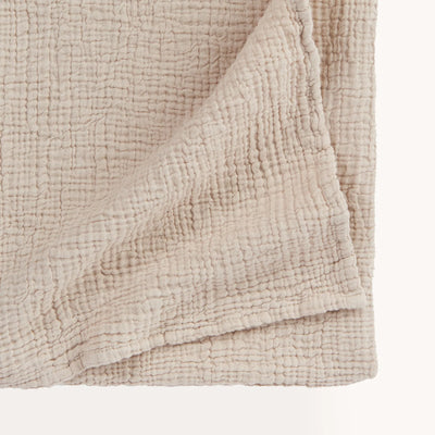 Crinkle Cotton Baby Blanket