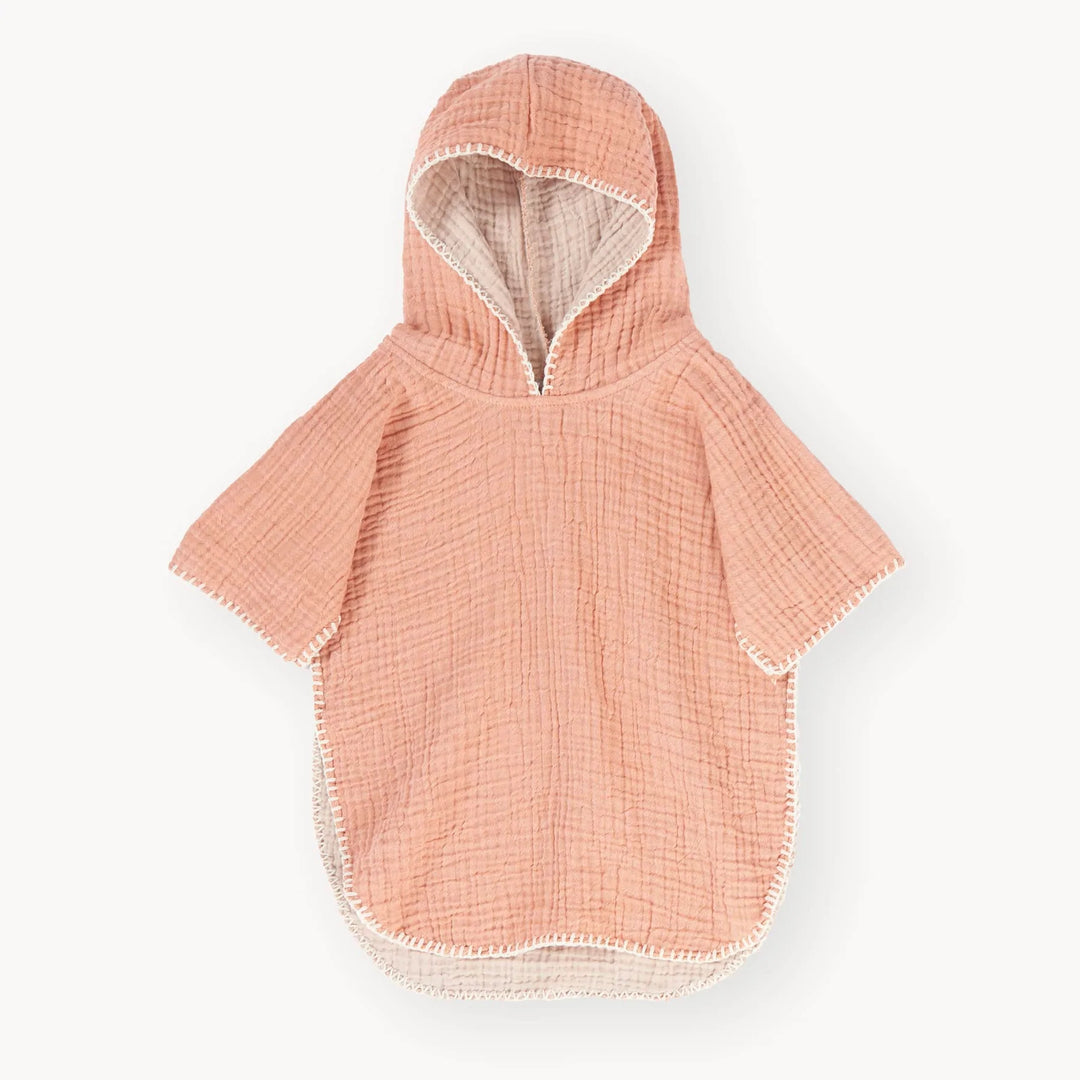 Crinkle Kids Poncho - Mandarin (12-24M)