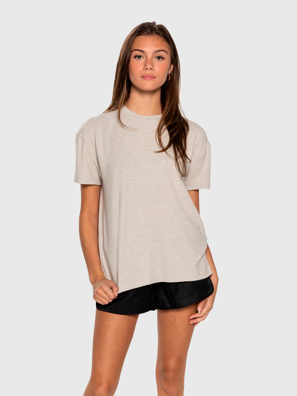 Boyfriend Tee - Oatmeal